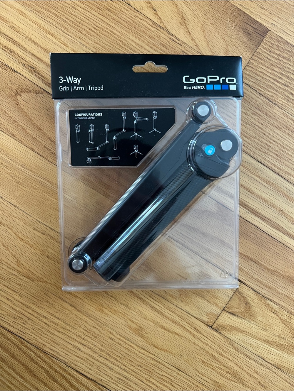 GoPro 3-Way Grip Arm Tripod - Black